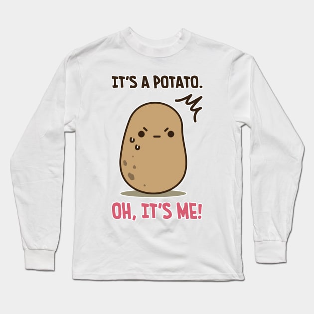 Oh Potato Long Sleeve T-Shirt by clgtart